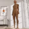Parametric sculpture decoration - wooden male mannequin - Life-size - CNC and laser cutting files - Image 2