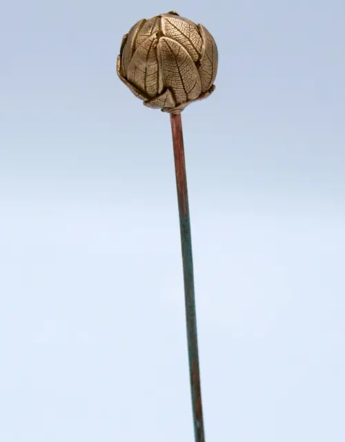 Botanical - bronze flower "leaf"